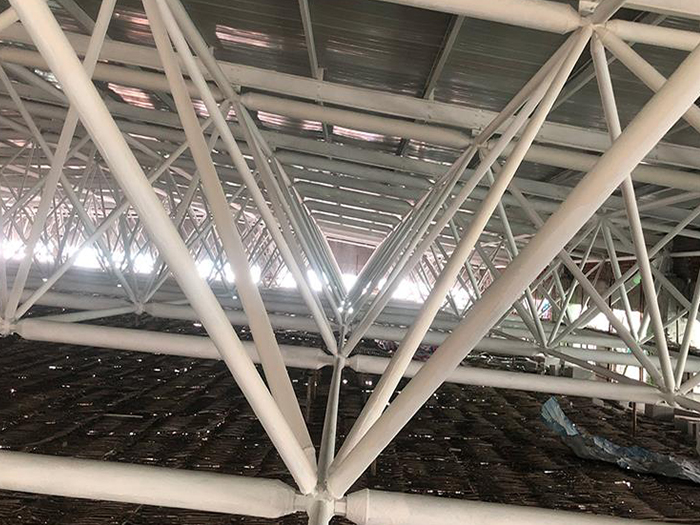 渝中大型螺栓球网架施工厂家